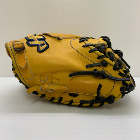 ハタケヤマ HATAKEYAMA TH-M08YS 軟式 大人 一般 キャッチャーミット 捕手 グローブ グラブ 右投げ 中古品 野球 9243