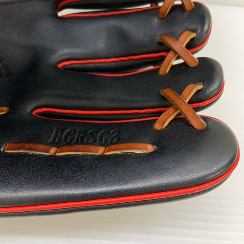 アシックス asics GOLDSTAGE BGRSG3 硬式 大人 一般 内野手用 グローブ グラブ 右投げ オーダー 中古品 グローブ袋付き 野球 9023