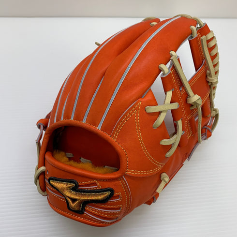 ミズノ MIZUNO ミズノプロ 硬式 大人 一般 内野手用 グローブ グラブ 右投げ 1AJGH33233 中古品 野球 8264