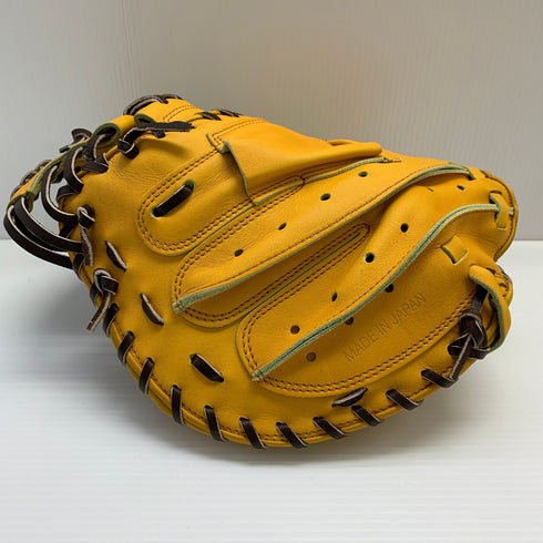 ゼット ZETT プロステイタス 硬式 大人 一般 キャッチャーミット 捕手 グローブ グラブ 右投げ BPROCM922 中古品 野球 6905