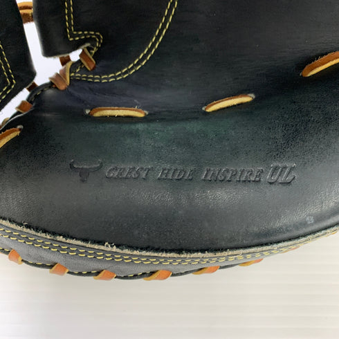 ミズノ MIZUNO ミズノプロ 軟式 大人 一般 キャッチャーミット 捕手 グローブ グラブ 右投げ 中古品 グローブ袋付き 野球 7000