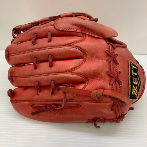 ゼット ZETT プロステイタスオーダー 軟式 大人 一般 投手用 グローブ ピッチャー グラブ 右投げ BRGPRO 中古品 野球 6654