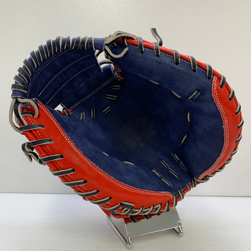 ミヤマ miyama 軟式 大人 一般 キャッチャーミット 捕手 グローブ グラブ 右投げ 中古品 野球 8044