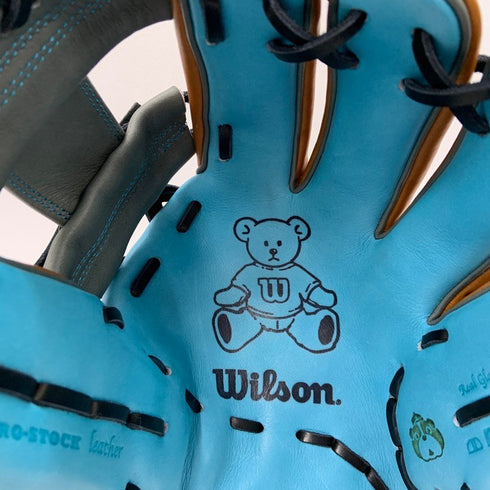 中古品 ウィルソン Wilson ウィルソンベア 軟式 内野手用オーダーグローブ RG86 3974