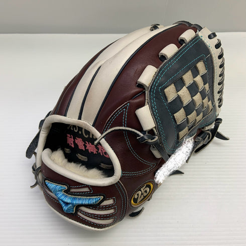 ミズノ MIZUNO グローバルエリート Global Elite 軟式 大人 一般 内野手用 グローブ グラブ 右投げ オーダー 中古品 グローブ袋付き 野球 1285