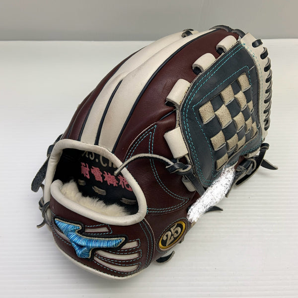 ミズノ MIZUNO グローバルエリート Global Elite 軟式 大人 一般 内野手用 グローブ グラブ 右投げ オーダー 中古品 グローブ袋付き 野球 1285