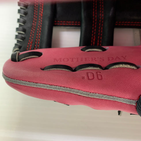 ワンオブジアンサー D6 硬式 大人 一般 内野手用 グローブ グラブ 右投げ 中古品 箱・グローブ袋付き 野球 8986