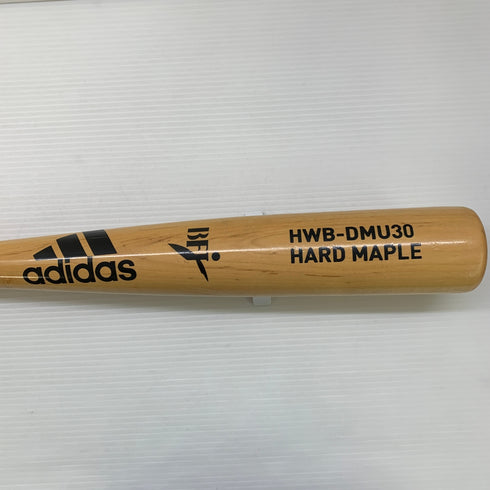 アディダス adidas 硬式 大人 一般 木製バット(BFJマーク) HWB-DMU30 野球 7653