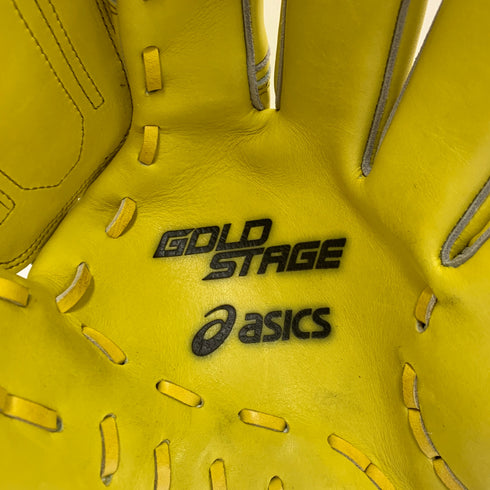 アシックス asics ゴールドステージ 硬式 大人 一般 投手用 グローブ ピッチャー グラブ 右投げ BGHFFP 中古品 野球 7687