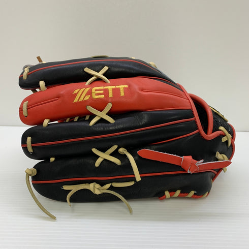 ゼット ZETT プロステイタス 軟式 大人 一般 外野手用 グローブ グラブ 右投げ BRGB32547 中古品 グローブ袋付き 野球 6181