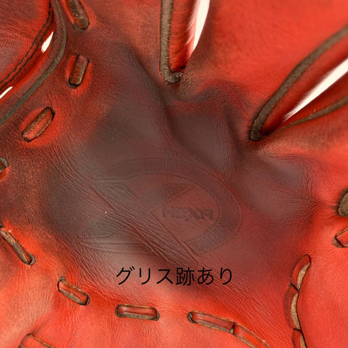 ヘキサスポーツ 軟式 大人 一般 投手用 グローブ ピッチャー グラブ 右投げ オーダー 中古品 野球 9418