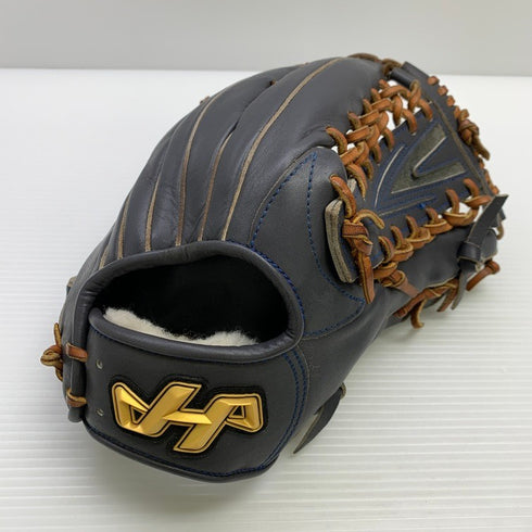 中古品 ハタケヤマ HATAKEYAMA 硬式 外野手用グローブ V-97HB 袋付き 5527