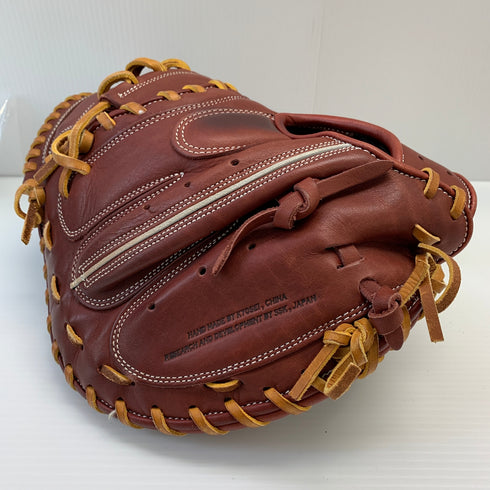 エスエスケイ SSK プロエッジ 軟式 大人 一般 キャッチャーミット 捕手 グローブ グラブ 右投げ PEANM044 中古品 グローブ袋付き 野球 7041