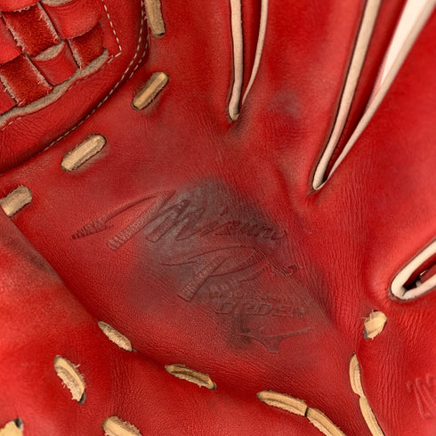 ミズノ MIZUNO ミズノプロ mizunopro 軟式 大人 一般 投手用 グローブ ピッチャー グラブ 右投げ オーダー 中古品 野球 8468
