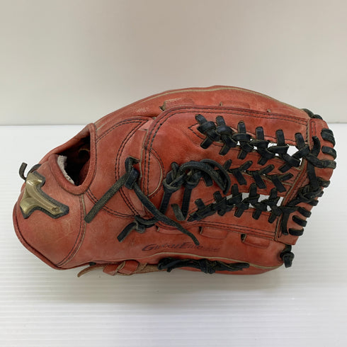 ミズノ MIZUNO グローバルエリート 少年軟式 子ども オールラウンド グローブ グラブ 右投げ 中古品 野球 6239