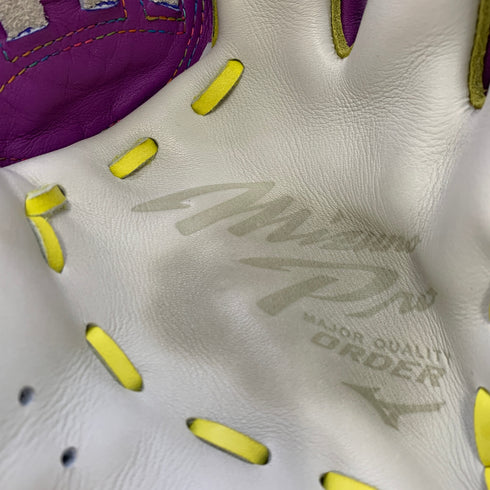 ミズノ MIZUNO ミズノプロ HAGAJAPAN 軟式 大人 一般 内野手用 グローブ グラブ 右投げ 中古品 グローブ袋付き 野球 6256
