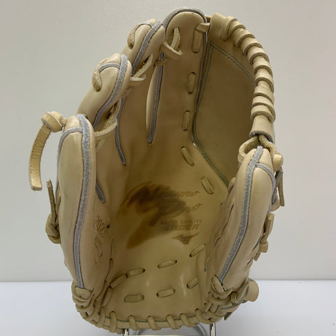 ミズノ MIZUNO ミズノプロ mizunopro HAGA製 硬式 大人 一般 投手用 グローブ ピッチャー グラブ 左投げ オーダー 中古品 野球 9199