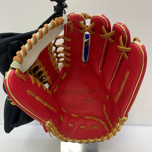 ミズノ MIZUNO グローバルエリート 軟式 大人 一般 外野手用 グローブ グラブ 右投げ 1AJGR29307 タグ付き グローブ袋付き 野球 6443