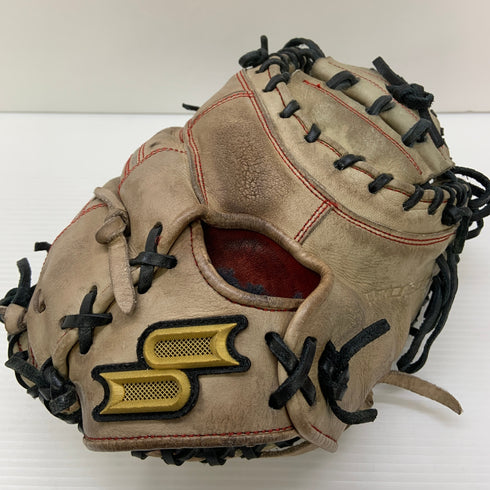 エスエスケイ SSK プロエッジ 硬式 大人 一般 キャッチャーミット 捕手 グローブ グラブ 右投げ 中古品 野球 7981