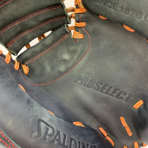 スポルディング SPALDING SPMJ-2 少年軟式 子ども キャッチャーミット 捕手 グローブ グラブ 右投げ 中古品 野球 8994