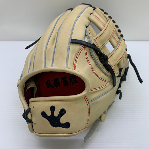 ゲッコウ GECKO ゲッコー 硬式 大人 一般 外野手用 グローブ グラブ 右投げ オーダー 中古品 野球 9157