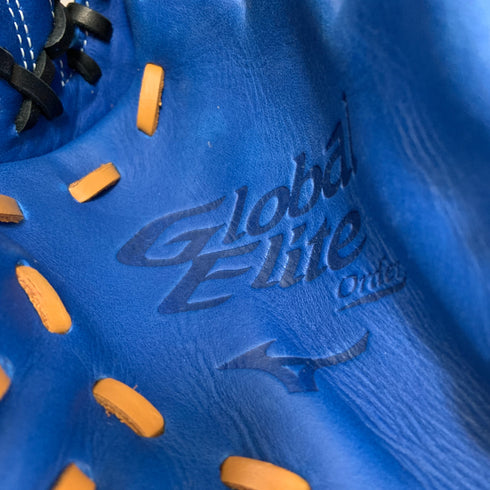 ミズノ MIZUNO グローバルエリート Global Elite 耕作印 軟式 大人 一般 投手用 グローブ ピッチャー グラブ 右投げ オーダー 中古品 グローブ袋付き 野球 1414