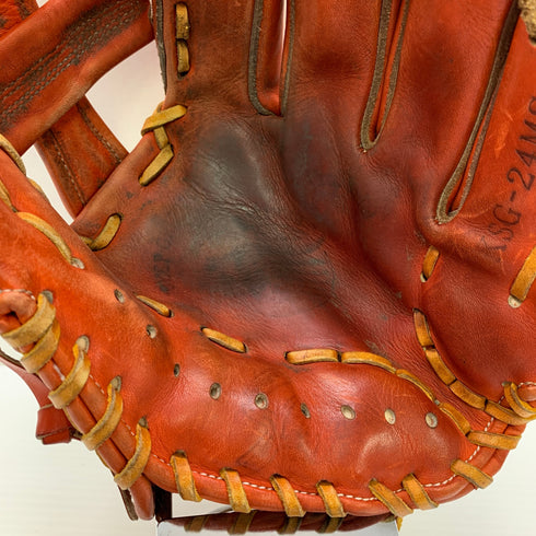 久保田スラッガー KUBOTA SLUGGER KSG-24MS 硬式 大人 一般 内野手用 グローブ グラブ 右投げ 中古品 野球 1374
