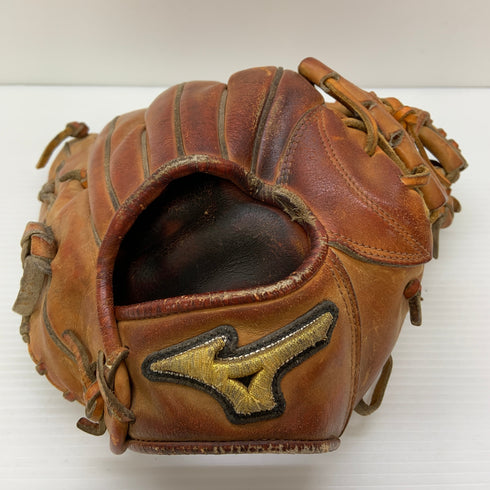 ミズノ MIZUNO ミズノプロ 硬式 大人 一般 内野手用 グローブ グラブ 右投げ 中古品 野球 6652