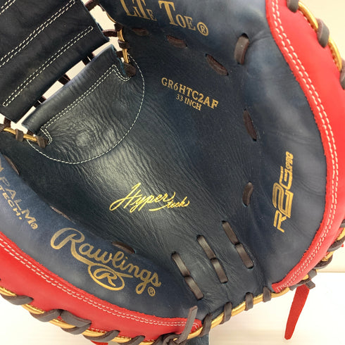 ローリングス Rawlings GR6HTC2AF 軟式 大人 一般 キャッチャーミット 捕手 グローブ グラブ 右投げ 中古品 野球 9392