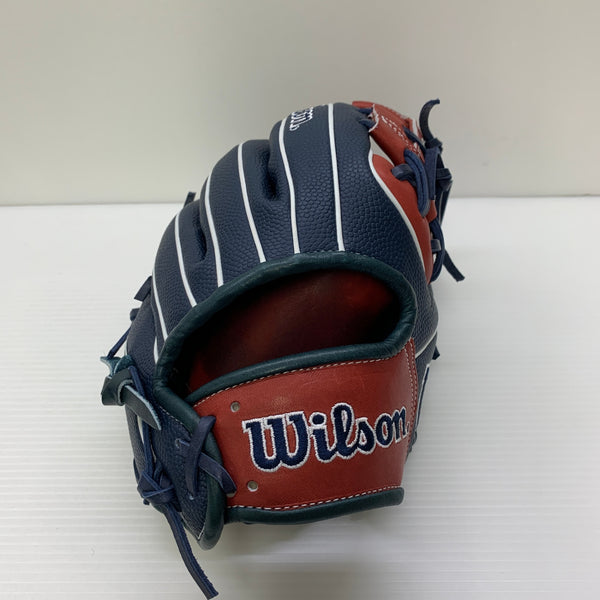 ウィルソン Wilson ワナビーヒーロー デュアル 軟式 大人 一般 内野手用 グローブ グラブ 右投げ RHJ86H 中古品 野球 6052