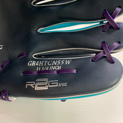 ローリングス Rawlings ハイパーテック GR4HTCN55W 軟式 大人 一般 オールラウンド グローブ グラブ 右投げ 中古品 野球 9257