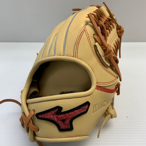 ミズノ MIZUNO WILLDRIVE RED U-Plus 硬式 大人 一般 内野手用 グローブ グラブ 右投げ 中古品 野球 7100