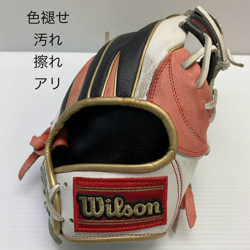 ウィルソン Wilson 軟式 大人 一般 内野手用 グローブ グラブ 右投げ RBGVCL619 中古品 野球 7015