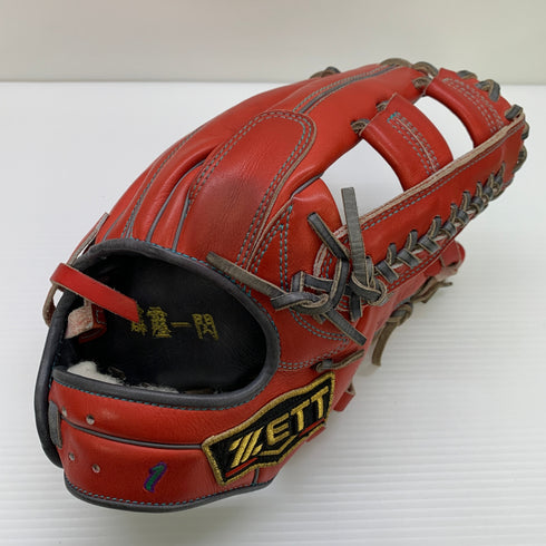 ゼット ZETT プロステイタス PROSTATUS BRGPRO 硬式 大人 一般 内野手用 グローブ グラブ 右投げ オーダー 中古品 野球 8553
