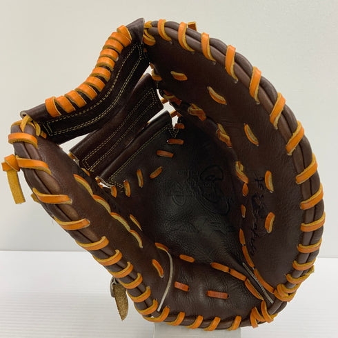中古品 ハタケヤマ HATAKEYAMA 和牛 軟式 ファーストミット WN-18F1 3995