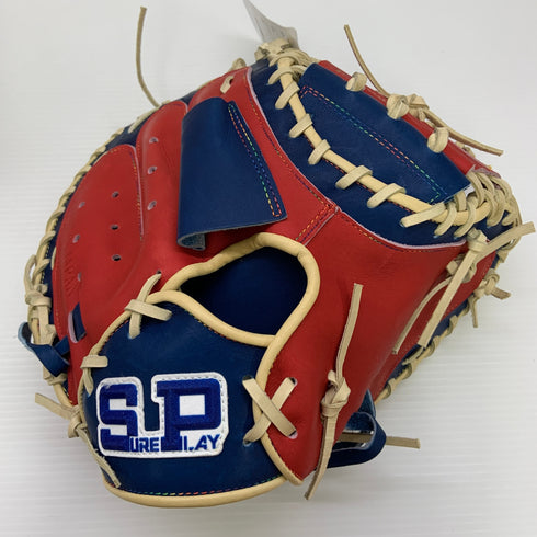 シュアプレイ SURE PLAY SP SBM-SS2230 軟式 大人 一般 キャッチャーミット 捕手 グローブ グラブ 右投げ タグ付き 野球 9246