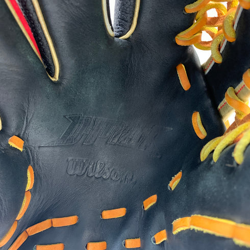 ウィルソン Wilson D-MAX 軟式 大人 一般 外野手用 グローブ グラブ 左投げ RBD7WF 中古品 野球 7021