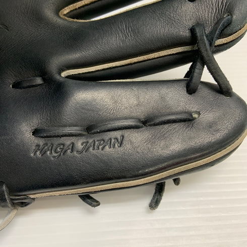 ミズノ MIZUNO ミズノプロ mizunopro HAGAJAPAN 耕作印 硬式 大人 一般 内野手用 グローブ グラブ 右投げ オーダー 中古品 野球 8627