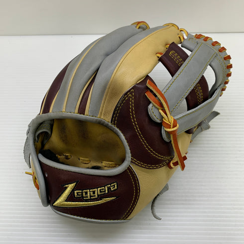 レジェーラ Leggera 硬式 大人 一般 内野手用 グローブ グラブ 右投げ 中古品 グローブ袋付き 野球 8179