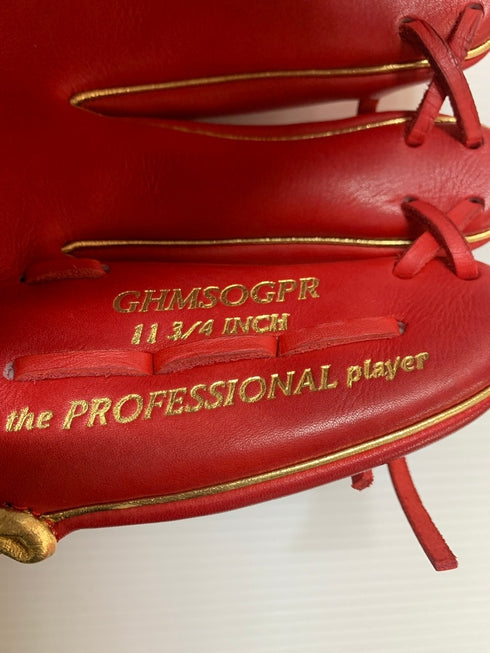 中古品 ローリングス Rawlings プロプリファード オーダー 硬式 内野手用グローブ GHMSOGPR 刺繡有り 3617