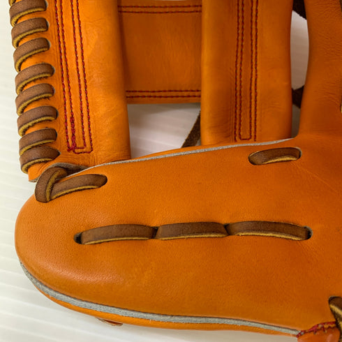 リュウ RYU 硬式 大人 一般 内野手用 グローブ グラブ 右投げ 401型 中古品 野球 6756