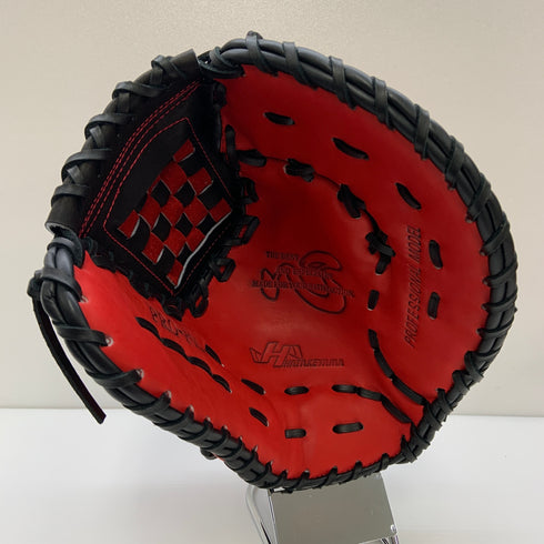 ハタケヤマ HATAKEYAMA 軟式 大人 一般 ファーストミット 一塁手 グローブ グラブ 右投げ PROF01 中古品 グローブ袋付き 野球 8326