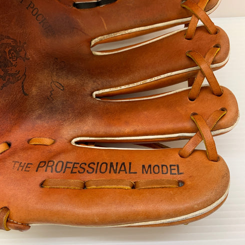 ベースマン 軟式 大人 一般 内野手用 グローブ グラブ 右投げ 中古品 野球 6459