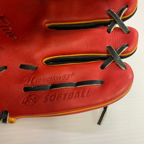 ミズノ MIZUNO グローバルエリート ソフトボール用 大人 一般 投手用 グローブ ピッチャー グラブ 右投げ 1AJGS22401 中古品 野球 7896