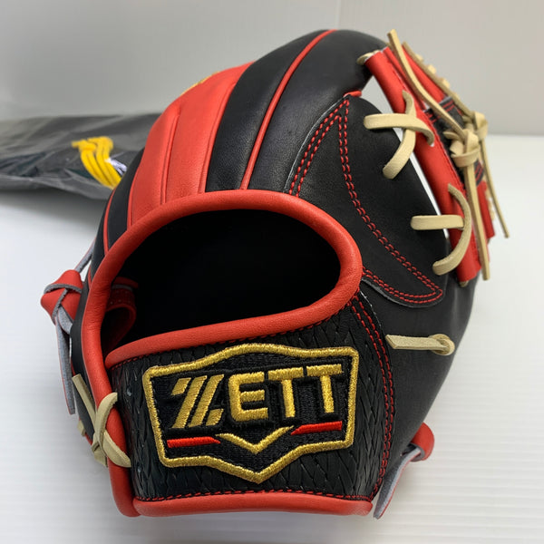 ゼット ZETT プロステイタス 軟式 大人 一般 二塁手・遊撃手用 グローブ グラブ 右投げ BRGB32560 タグ付き グローブ袋付き 野球 6867