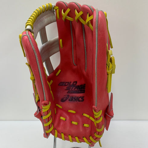アシックス asics ゴールドステージ 軟式 大人 一般 外野手用 グローブ グラブ 右投げ BGSSG2 中古品 野球 6145