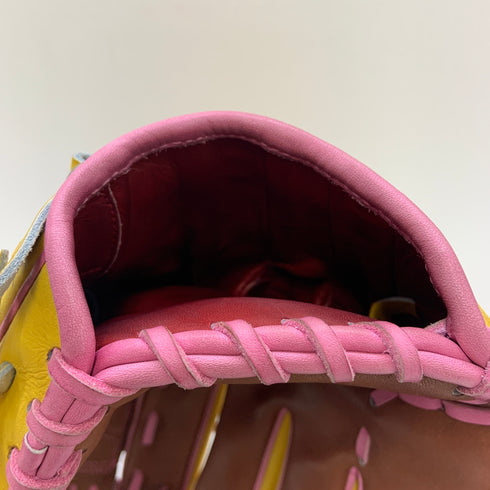 エスエスケイ SSK プロエッジ 軟式 大人 一般 投手用 グローブ ピッチャー グラブ 左投げ オーダー 中古品 グローブ袋付き 野球 8057