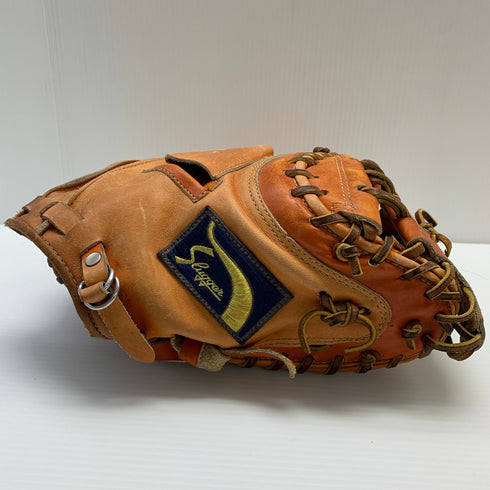 久保田スラッガー KUBOTA SLUGGER 硬式 大人 一般 キャッチャーミット 捕手 グローブ グラブ 右投げ KCSM 中古品 野球 7009
