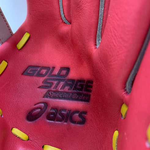 アシックス asics ゴールドステージ 軟式 大人 一般 外野手用 グローブ グラブ 右投げ BGSSG2 中古品 野球 6145