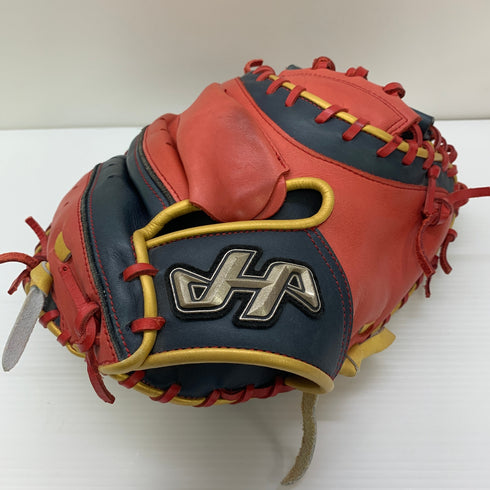 ハタケヤマ HATAKEYAMA PRO-288 軟式 大人 一般 キャッチャーミット 捕手 グローブ グラブ 右投げ 中古品 野球 9559
